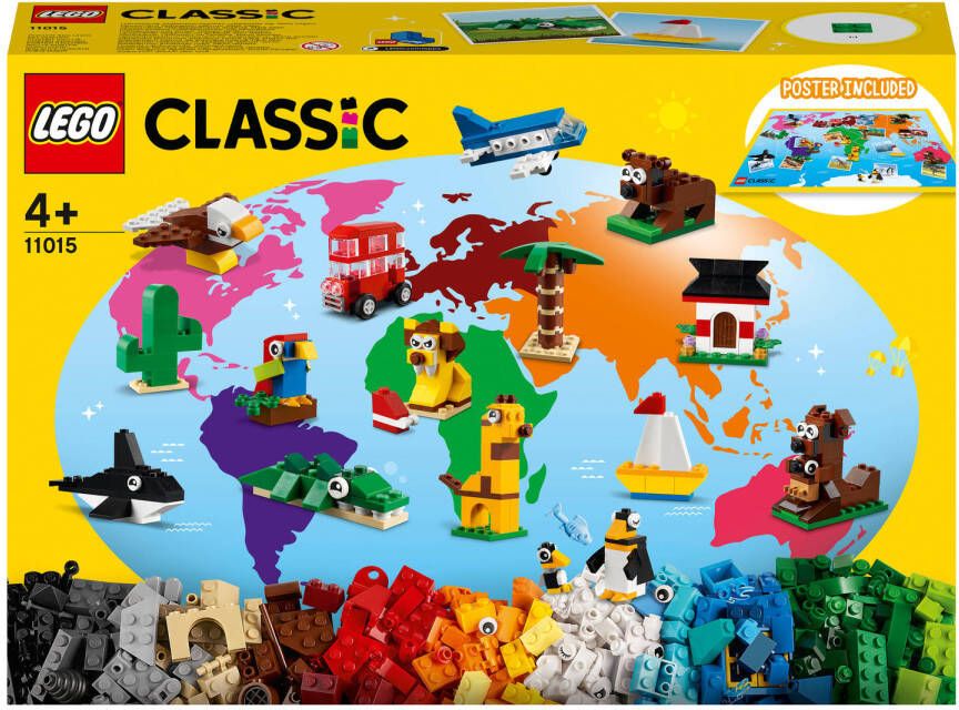 LEGO Classic Rond De Wereld Speelgoed Voor Kinderen online kopen