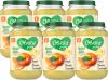 Olvarit Appel Banaan Sinaasappel fruithapje voor baby's vanaf 6+ maanden 6x200 gram babyvoeding in een fruitpotje online kopen