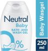 Neutral parfumvrij baby Wasgel 6 x 200 ml Voordeelverpakking online kopen