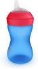 Philips Avent Beker met drinktuit SCF802/01 300 ml blauw/rood vanaf 9 maanden online kopen