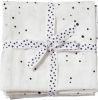 Done by Deer hydrofiele monddoekjes 70x70 Dreamy dots (set van 2) White online kopen