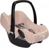KOEKA Autostoelhoes 0+ 3 Punts Wafel Antwerp grey pink online kopen