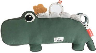 Done by Deer Baby Accessoires Tummy Time Activity Toy Croco Groen online kopen