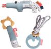 Done by Deer Baby Accessoires Tiny Toys Gift Set Deer Friends Blauw online kopen