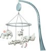 Done by Deer Baby Accessoires Musical Mirror Mobile Sleepy Blauw online kopen