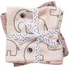 Done by Deer Contour hydrofiele monddoekjes 70x70 cm (2 stuks) roze online kopen