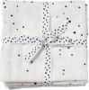 Done by Deer hydrofiele monddoekjes 70x70 Dreamy dots (set van 2) White online kopen