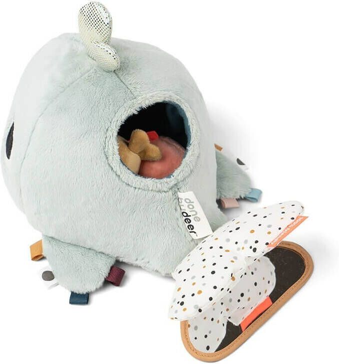 Done by Deer Baby Accessoires Hide and Seek Activity Toy Wally Blauw online kopen