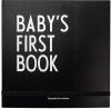 Design Letters Baby's First Book Zwart online kopen