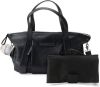 Bugaboo Storksak + Leather Bag Verzorgingstas Black online kopen