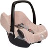 KOEKA Autostoelhoes 0+ 3 Punts Wafel Antwerp grey pink online kopen