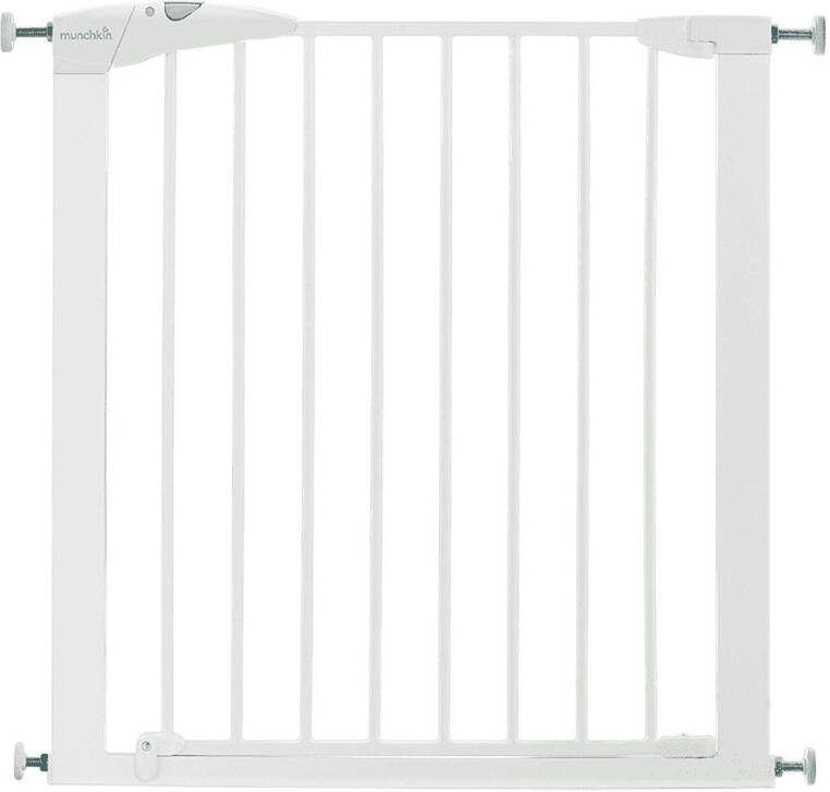 Munchkin Maxi Secure Gate traphekje wit - Babykidsplaza.nl