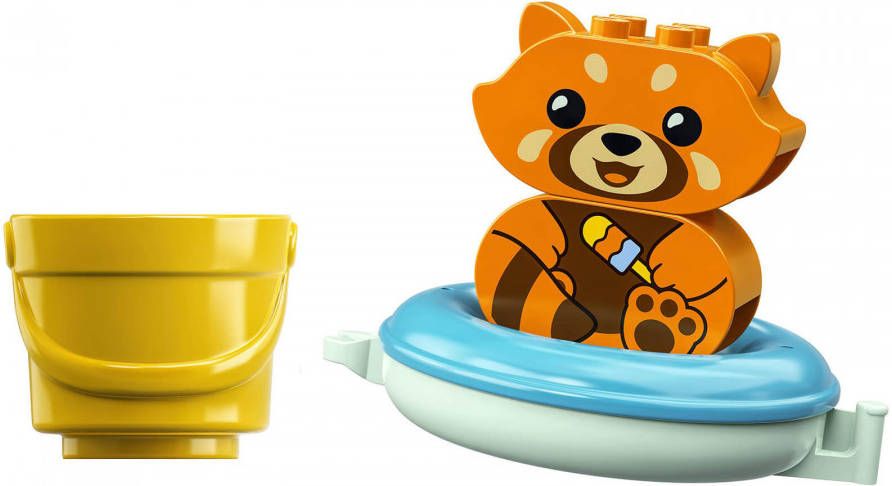 Lego 10964 DUPLO Pret in Bad Drijvende Rode Panda Badspeelgoed voor Baby's en Peuters vanaf 1 .5+ Jaar, Babyspeelgoed online kopen